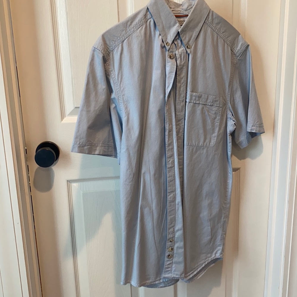 Columbia men’s S button up casual